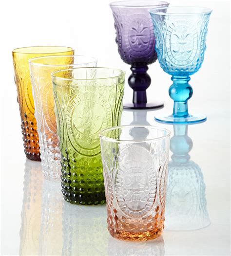 Renaissance Glassware, Sets of 4 - Traditional - Everyday Glasses - by ...