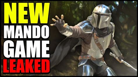 NEW Star Wars Mandalorian game LEAKED for Xbox! - YouTube