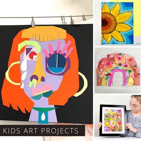 12 Kids Art Projects for All Ages to Enjoy Together