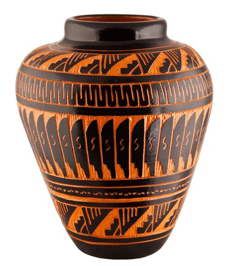 Navajo Native American Clay Pottery Decorative Vase. Photo: James ...