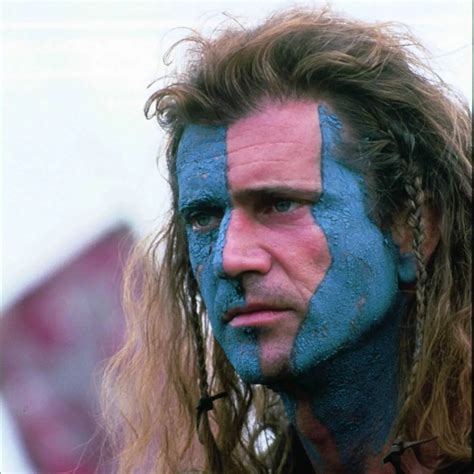 Mel Gibson Braveheart Face Paint