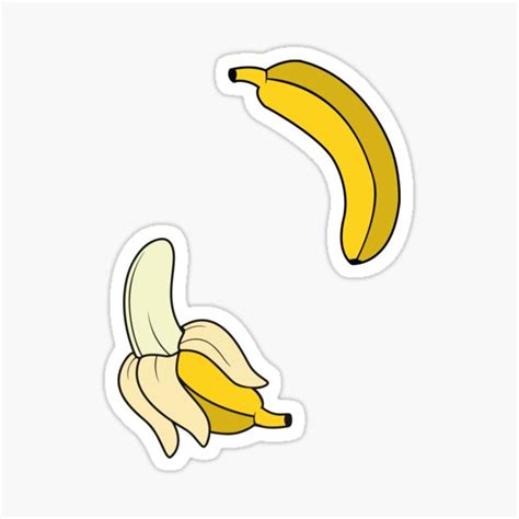 Banana Stickers | Redbubble