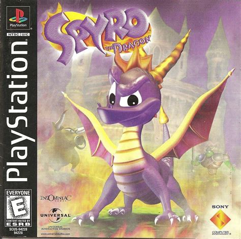 Spyro the Dragon cover or packaging material - MobyGames