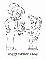 57 mother And Child coloring page sketch template