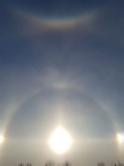 Circumzenithal Arc | Sun dogs, Grand forks, Clouds