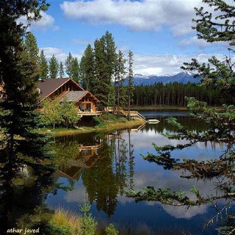 Pin by Athar Javed on Lakes | Rustic cabin, Lake house, Cabins in the woods