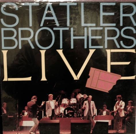 Statler Brothers. Statler Brothers Live and Sold Out Classic Album ...