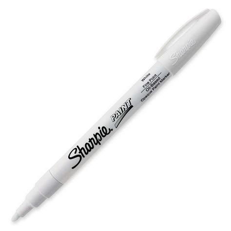 Permanent Paint Marker, Fine Point, White - Walmart.com - Walmart.com