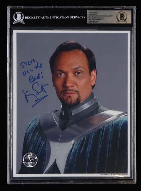 Jimmy Smits Signed "STAR WARS: Revenge of The Sith" 8x10 Photo ...