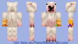 walter the dog but he has an infinity gauntlet Minecraft Skin