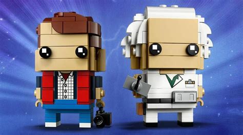 LEGO goes Back to the Future with Marty McFly and Doc Brown BrickHeadz ...