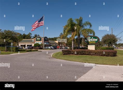 Perkins Restaurant Bakery and Casual Dining Chain located in Central Florida USA Stock Photo - Alamy