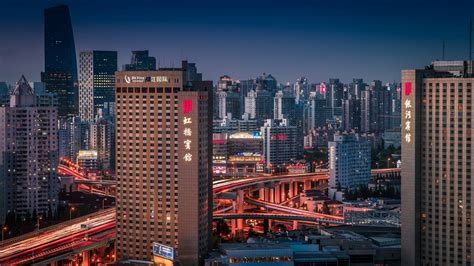 shanghai, skylines, skyscrapers, cities, night, buildings, citylifes ...