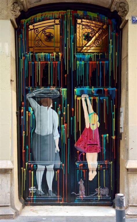 Street Door Art. Creative Painted Doors Around The World. | moco-choco