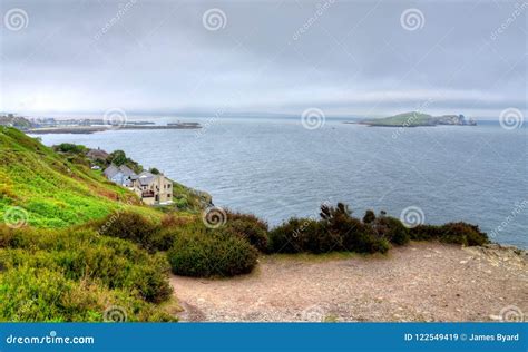 Howth Cliff Walk Outside of Dublin, Ireland Stock Image - Image of ...