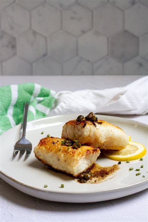 Lingcod Recipe: Pan-Seared Fish with Lemon Caper Sauce