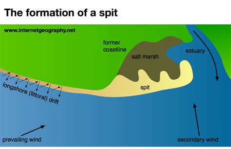 Landforms of Coastal Deposition - Internet Geography