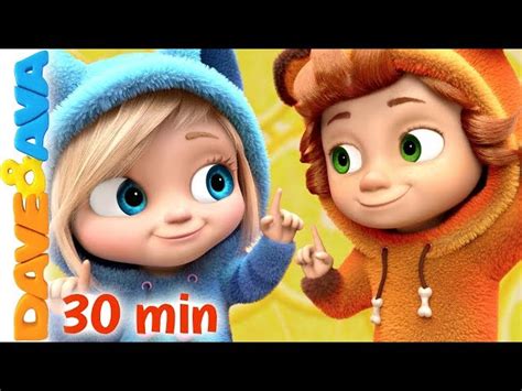 The Wheels on the Bus and More Nursery Rhymes | Baby Song | Dave and Ava - Videos For Kids