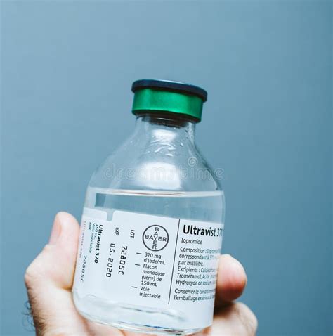Ultravist - Iopromide Package Containing the Contrast Agent Doc Editorial Stock Image - Image of ...