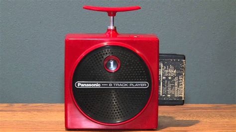 Red Panasonic RQ-830S TNT Dynamite 8 Track Tape Player - for sale on eBay, 2/10/14 - YouTube