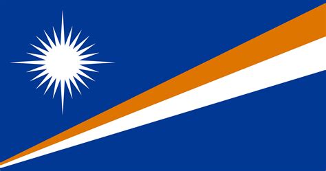 Flag of Marshall Islands 🇲🇭, image & brief history of the flag