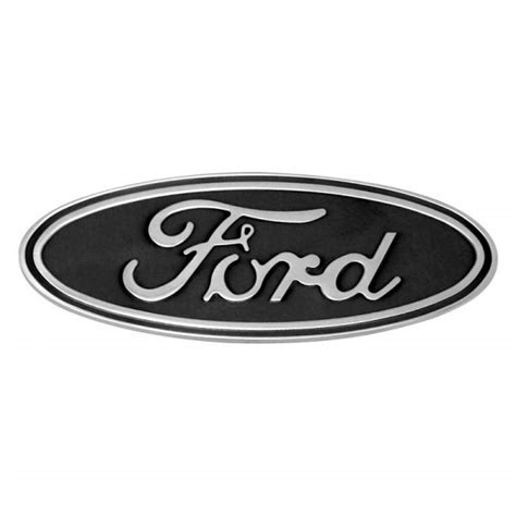 Defenderworx® 901461 - "Ford" Oval Black Grille or Tailgate Emblem