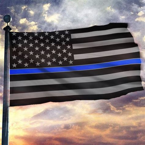 Thin Blue Line Flag – Respect The Look