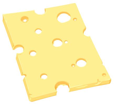 Cheese Board Slice Black Transparent PNG & SVG Vector