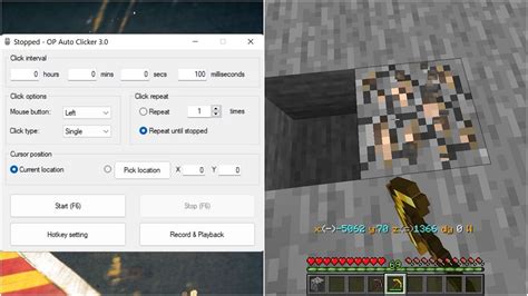 How to use auto-clicker in Minecraft?