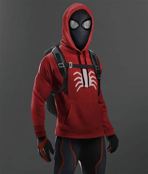 PS4 Spider-Man Miles Morales Red Hoodie - Jackets Creator