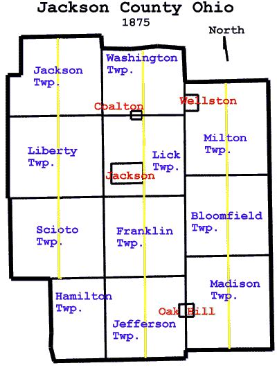 Jackson County Townships