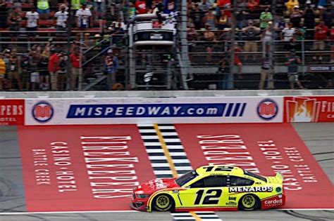 NASCAR Stat Sheet: Ryan Blaney Carries Momentum to Michigan Win