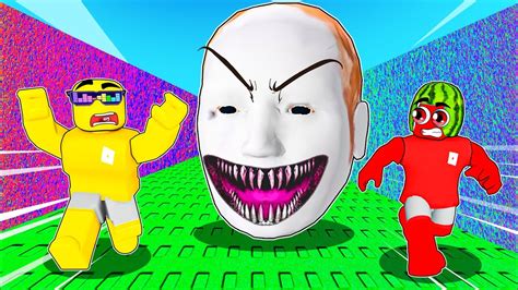 ESCAPE the GIANT HEADS Roblox Obby Maze - YouTube