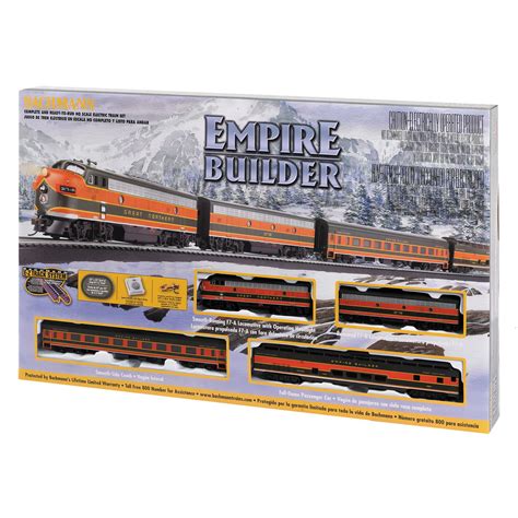 Bachmann Trains Empire Builder 'HO' Scale Ready To Run Electric Train ...