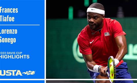 Frances Tiafoe vs Lorenzo Sonego Highlights | 2022 Davis Cup - VCP Tennis