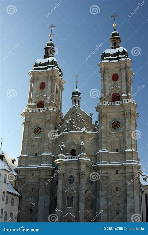 Church of Abbey of Saint Gallen Stock Photo - Image of religion, gall: 28316758