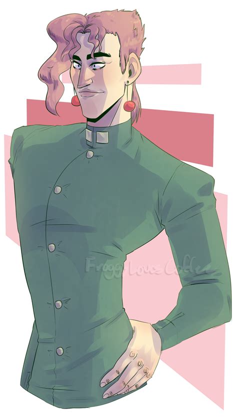 Kakyoin [fanart] by FroggyLovesCoffee on DeviantArt