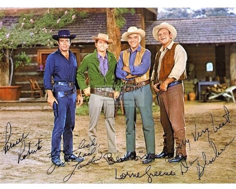 Cast of the TV Show Bonanza with Reprint | Etsy