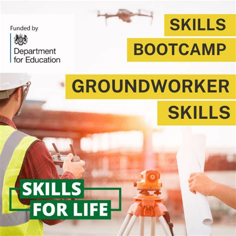 Free Skills Bootcamps - Groundworker Skills