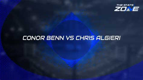 Conor Benn vs Chris Algieri Preview & Prediction - The Stats Zone