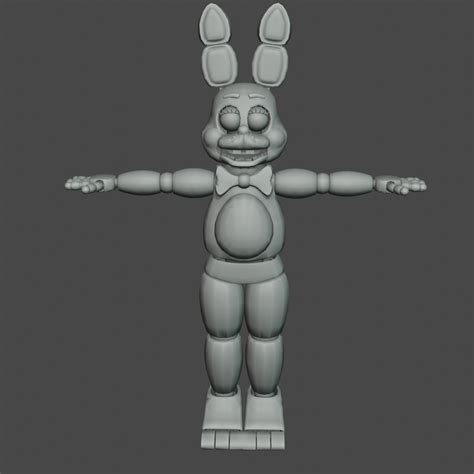 3D file FIVE NIGHTS AT FREDDY'S Toy Bonnie FILES FOR COSPLAY OR ANIMATRONICS 🎃・Design to ...