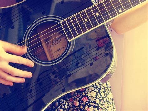 Girl With Guitar Pictures, Photos, and Images for Facebook, Tumblr, Pinterest, and Twitter