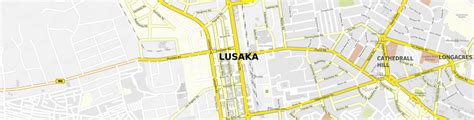 Download Map Lusaka - Printable Map Of Lusaka | Printable Maps