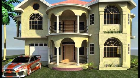 AMAZING DESIGNS- Montego Bay Jamaica-Architect ; Necca Constructions - YouTube | Two story house ...