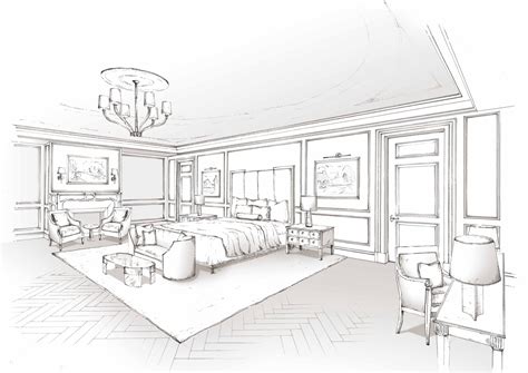 Bedroom Interior Design Drawing | www.cintronbeveragegroup.com