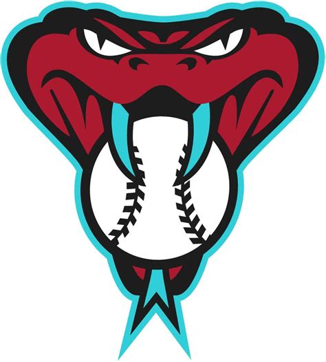 Arizona Diamondbacks Alternate Logo (2016) - Snake head logo biting on ...