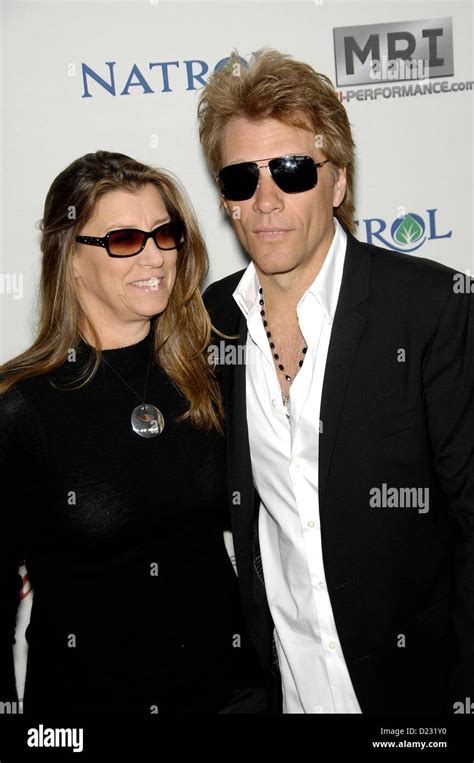 Dorothea Hurley, Jon Bon Jovi at a public appearance for Gold Meets ...