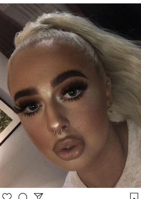 Why do Irish women love a bad makeup look? All look like this? : r/BadMUAs