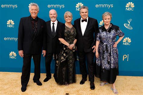 The Brady Bunch stars reunite on Emmys 2022 red carpet | EW.com