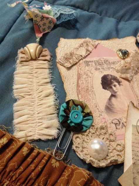 Vintage junk journal embellishments | Etsy